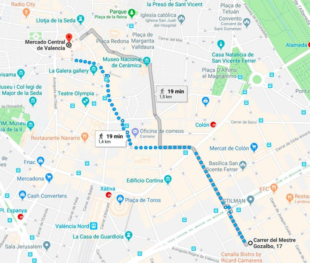 Florit Flats - Chic And Central In A Lively But Quiet Area All Walking Distance Valencia Bagian luar foto